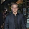 Matt Damon arrive à la première du film Elysium au Sunshine Landmark de New York, le 30 juillet 2013.