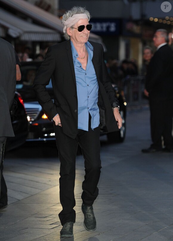 Keith Richards à Londres en octobre 2012.