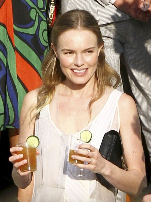 Exclusif - Kate Bosworth au mariage de Lake Bell et de Scott Campbell à la Nouvelle-Orléans, le 1er juin 2013.