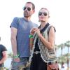 Kate Bosworth et Michael Polish au Festival de musique de Coachella à Indio en Californie, le 13 avril 2013.