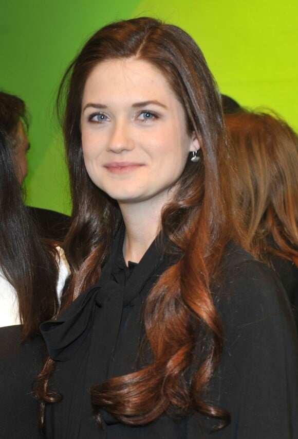 Bonnie Wright lors d'un gala de charité pour Oxfam le 14 octobre 2012