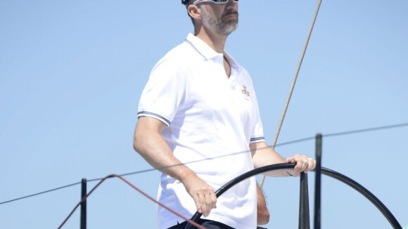 Prince Felipe: Skipper victorieux lors de la Copa del Rey, devant Sofia et Elena