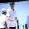 Arrivé à Majorque pour les vacances royales annuelles, le prince Felipe a pu prendre la mer et barrer le voilier Aifos le 31 juillet 2013 lors de la Copa del Rey. Le 1er août, il a conduit son équipage à la victoire ! 