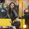 Selena Gomez sur le plateau de Good Morning America à New York, le 26 juillet 2013.
