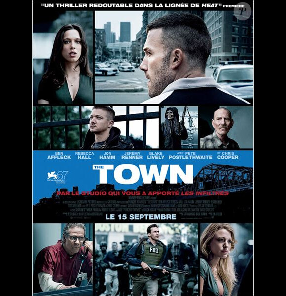 Affiche officielle du film The Town.
