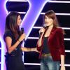 Exclusif - Carla Bruni lors de l'enregistrement de l'émission "Tout pour la Musique", présentée par Karine Ferri sur TF1. Le 1er juin 2013.