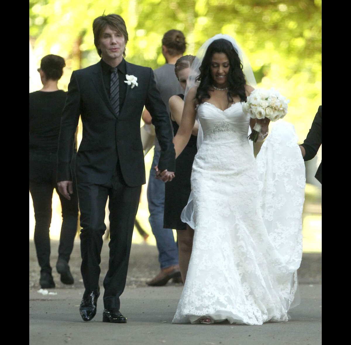 Photo : Exclusif - Mariage de Johnny Rzeznik (Goo Goo Dolls) avec