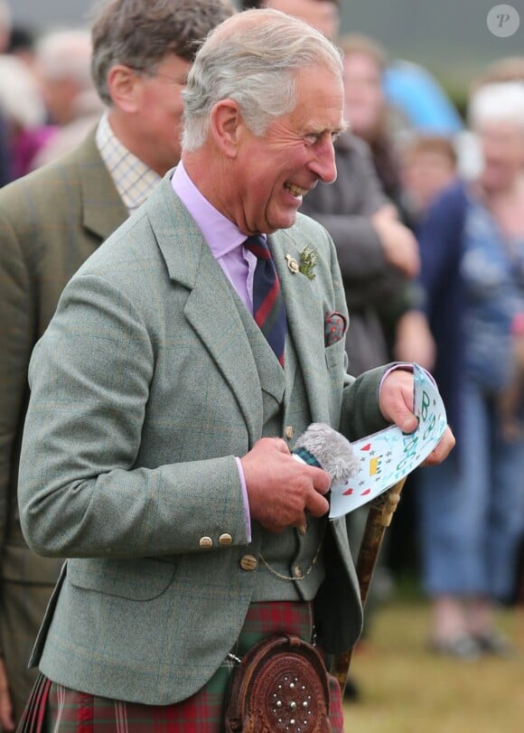 Le prince Charles, duc de Rothesay en Ecosse, lors des Mey Highlands Games le 3 août 2013