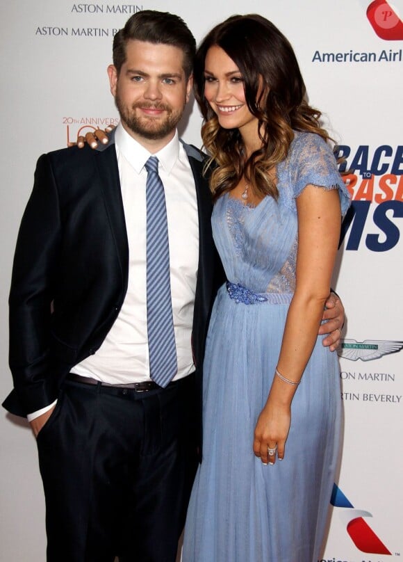Jack Osbourne et Lisa au 20e gala Race to Erase MS Love To Erase MS, à Century City, le 3 mai 2013.