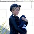 Shakira et son fils Milan à Los Angeles, le 9 avril 2013.