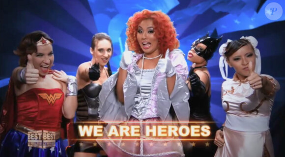 Le troupe We are heroes (The Best : Le meilleur artiste - émission du vendredi 9 août 2013)