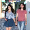 Lana Del Rey et son petit ami Barrie James O'Neill à Los Angeles, le 9 août 2013.