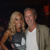 Cathy Guetta et Philippe Fatien lors d'une soirée organisée au Gotha Club de Cannes, le 9 août 2013