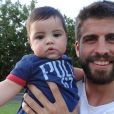 Milan, le fils de Shakira avec son papa, le footballeur star Gerard Piqué.