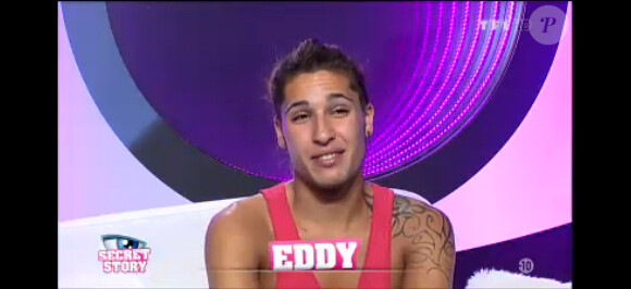 Eddy dans la quotidienne de Secret Story 7, mardi 13 août 2013 sur TF1