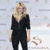 Shakira présente sa nouvelle fragrance chez Sephora à Paris, le 27 mars 2013.