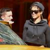 Rihanna quitte le restaurant Dasilvano et retourne à l'hôtel Gansevoort. New York, le 13 août 2013.