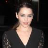 Emilia Clarke à l'inauguration du magasin Dolce & Gabbana à New York, le 4 mai 2013.