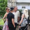 Gwen Stefani et son mari Gavin Rossdale, Bono et sa femme Ali Hewson, Helena Christensen et son compagnon Paul Banks (du groupe de rock Interpol) visitent la Fondation Maeght à Saint-Paul de Vence. Le 8 aout 2013.
