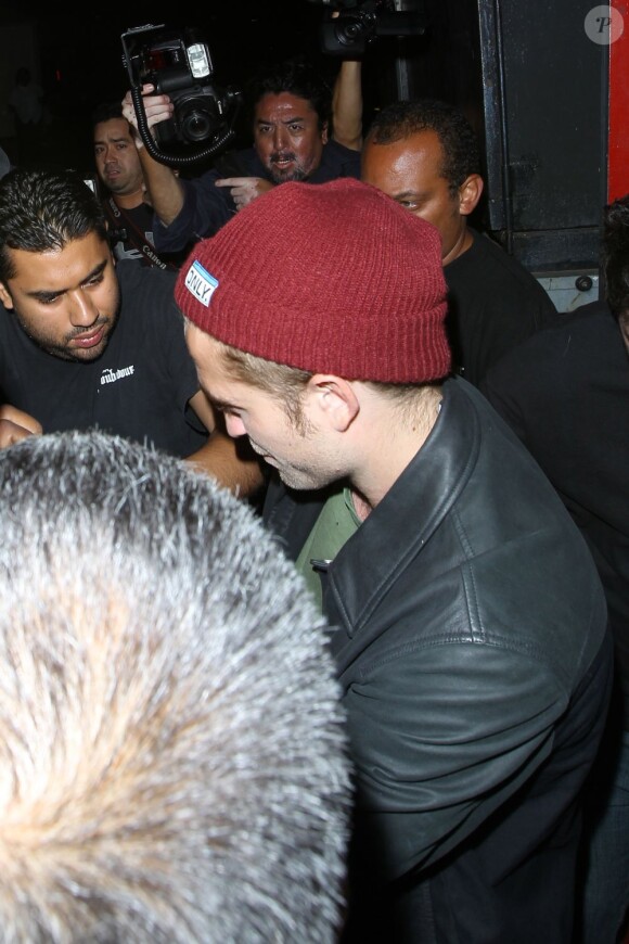 Robert Pattinson au Troubadour le 16 août 2013.