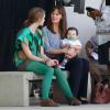 Jennifer Garner avec un bébé et Kerris Dorsey sur le tournage du film "Alexander And The Terrible, Horrible, No Good, Very Bad Day" à Los Angeles, le 20 août 2013.