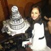 Cara Santana a sa fête d'anniversaire à Los Angeles, le 17 août 2013.