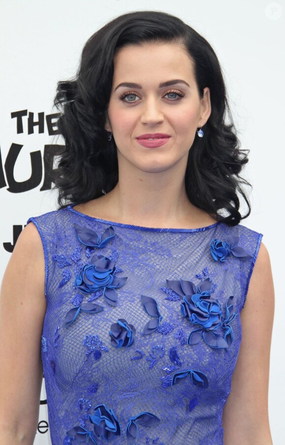 Katy Perry à la première du film Les Schtroumpfs 2, à Westwood, le 28 juillet 2013.