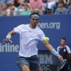 Rafael Nadal lors de l'US Open à New York le 26 août 2013.