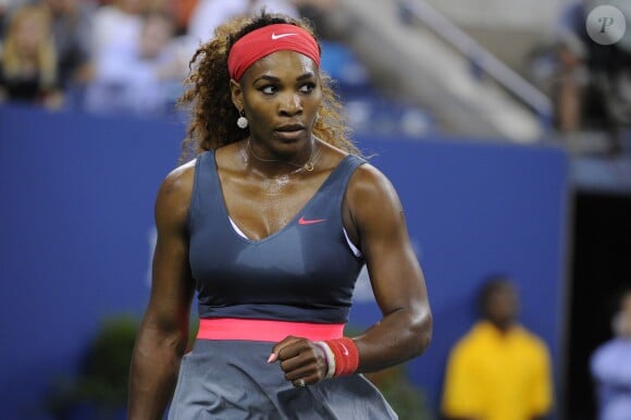 Serena Williams lors de l'US Open à New York le 26 août 2013.