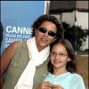 Corinne Touzet et sa fille au concernet de Liza Minnelli à cannes. Le 4 juin 2005.