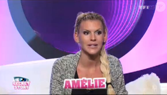 Amélie dans la quotidienne de Secret Story 7 sur TF1 le jeudi 29 août 2013