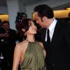 Nicolas Cage et Alice Kim tendres amoureux à la 70e Mostra de Venise, au Lido, le 30 août 2013.