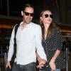 Kate Bosworth et Michael Polish a l'aéroport de Los Angeles, le 1er juillet 2013.