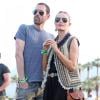 Kate Bosworth et Michael Polish au Festival de musique de Coachella à Indio le 13 avril 2013.