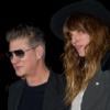 Etienne Daho et Lou Doillon - Défilé Saint Laurent Paris à Paris le 4 mars 2013.