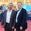 Peter Landesman et Guy East lors du festival de Deauville, le 4 septembre 2013.