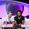 Julien et Daniel dans la quotidienne de Secret Story 7 sur TF1 le jeudi 5 septembre 2013