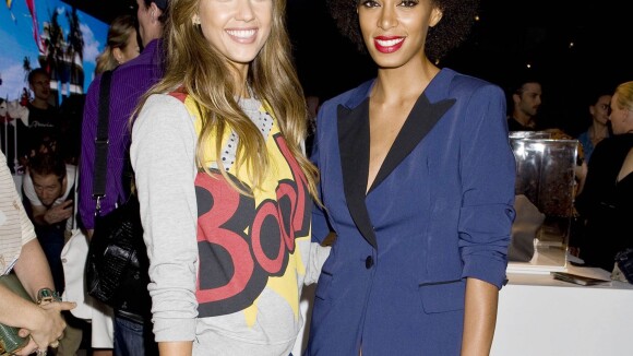 Fashion Week : Jessica Alba et Solange Knowles, fans de mode à petits prix