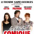 Pierre Palmade de retour sur les planches avec  Le fils du comique , à partir du 27 septembre 2013 au Théâtre Saint-Georges.
