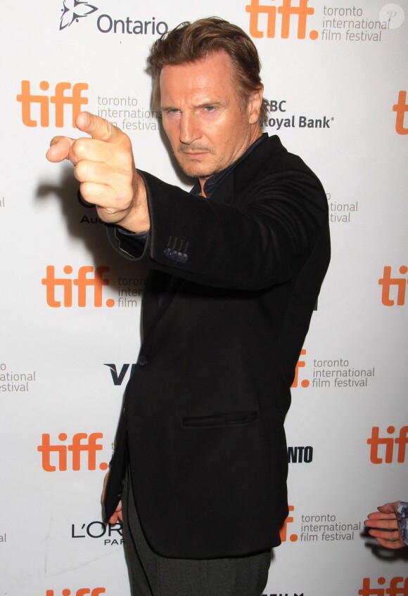 Liam Neeson lors de la présentation de Third Person au Festival international du film de Toronto, le 9 septembre 2013