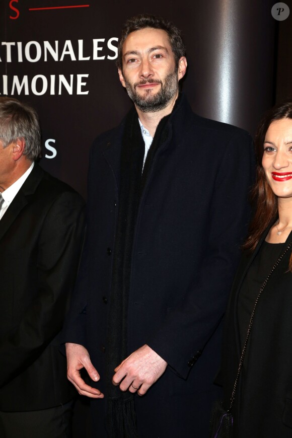 Vincent Desagnat à la remise des Prix Henri Langlois 2013, à l'Hôtel de Ville de Vincennes, le 28 janvier 2013. La star participe à l'opération du PMU intitulée "Serial parieurs".