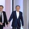 Richard Berry et Michel Drucker - Enregistrement de l'émission "Vivement Dimanche" à Paris le 11 septembre 2013. Diffusion le 15 septembre sur France 2.
