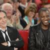 Richard Berry et Abd Al Malik - Enregistrement de l'émission "Vivement Dimanche" à Paris le 11 septembre 2013. Diffusion le 15 septembre sur France 2.