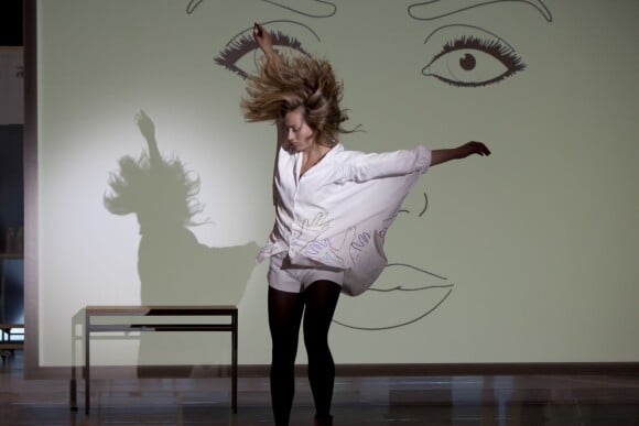 Cécile de France dans "Anna", au Théâtre du Rond-Point jusqu'au 6 octobre 2013.