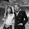 Serge Gainsbourg et Jane Birkin en Allemagne dans les années 1970.