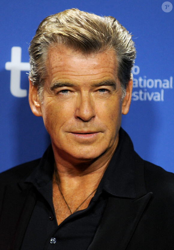 Pierce Brosnan lors de la conférence de presse du film Love Punch au Festival international du film de Toronto le 12 septembre 2013