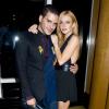 Lindsay Lohan et Markus Molinari - Soirée de lancement de l'édition septembre 2013 de Purple Magazine à New York, le 11 septembre 2013.