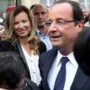 François Hollande et Valérie Trierweiler à l'Elysee le 14 septembre 2013 à l'occasion des Journées du patrimoine.