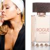 Rihanna dévoile son parfum Rogue.