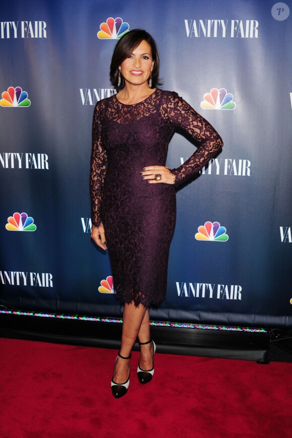 Mariska Hargitay à la soirée organisée par NBC et le magazine Vanity Fair au The Standard Hotel de New York, le 16 septembre 2013.